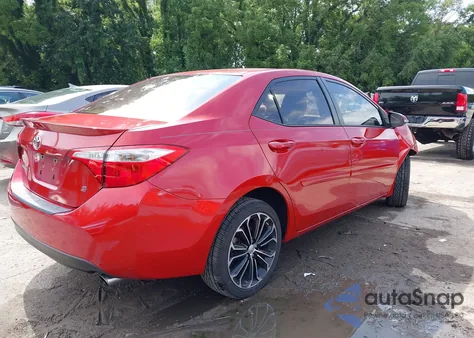 2016 Toyota Corolla L/Le/Le Pls/Prm/S/S Pls z USA, uszkodzony, nr VIN 5YFBURHE4GP445598